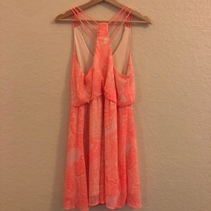 LUSH Tropical Midi Dress